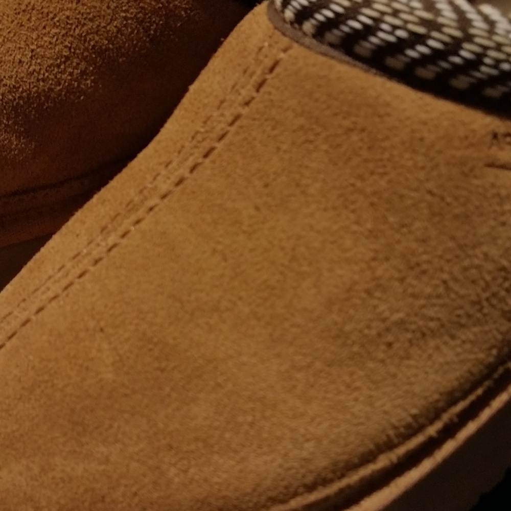 UGG Women's Tan Suede Slippers